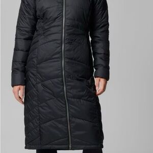 Winter Black Long Puffer parka
